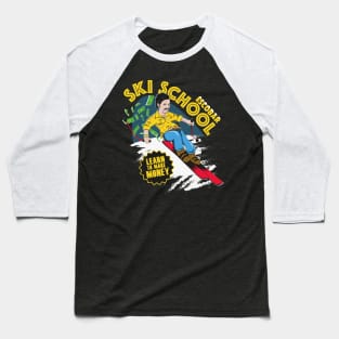 Escobar Ski School Baseball T-Shirt